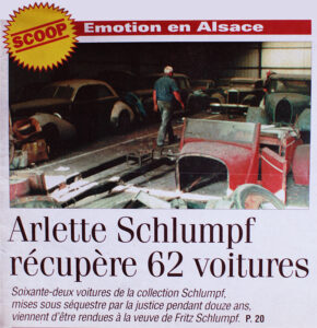 Arlette Schlumpf voitures